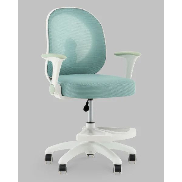 Кресло компьютерное детское TopChairs Spaceman мятный