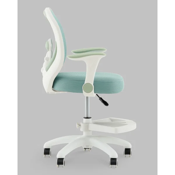 Кресло компьютерное детское TopChairs Spaceman мятный