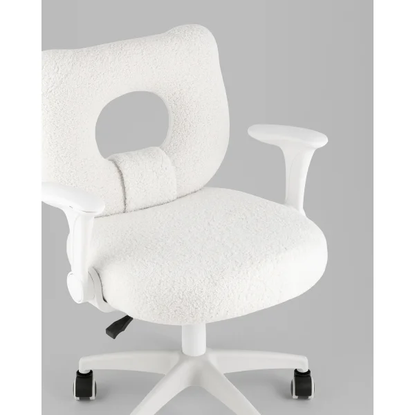 Кресло детское TopChairs 2590 белый тедди