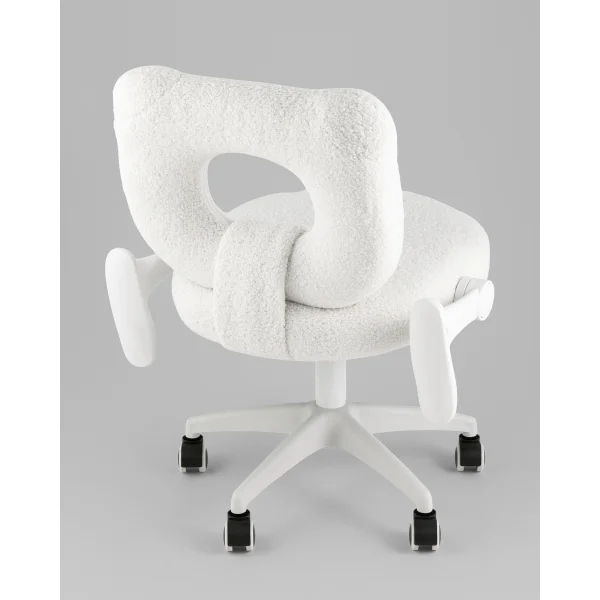 Кресло детское TopChairs 2590 белый тедди