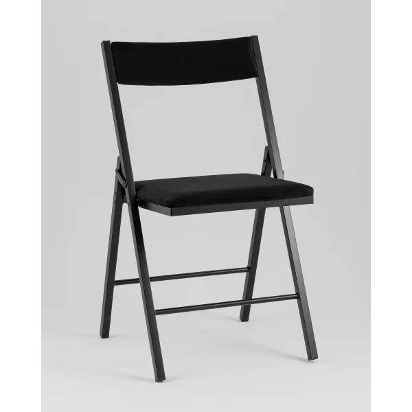 Стул складной FX-3033 чёрный велюр 6 шт.