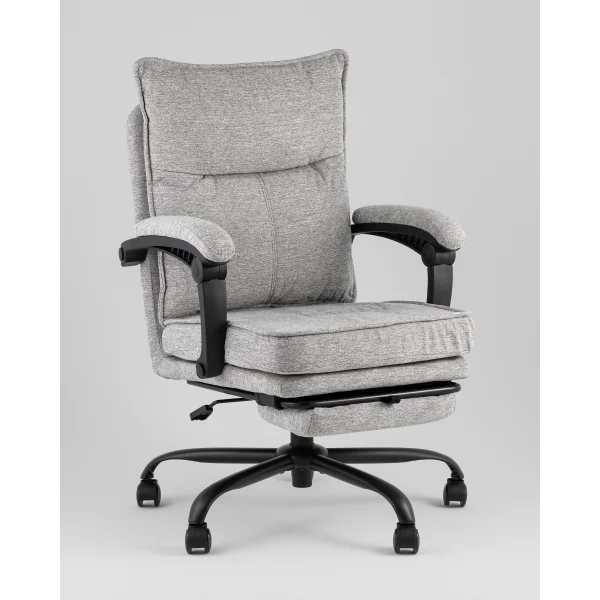 Кресло офисное TopChairs 6078A светло-серый