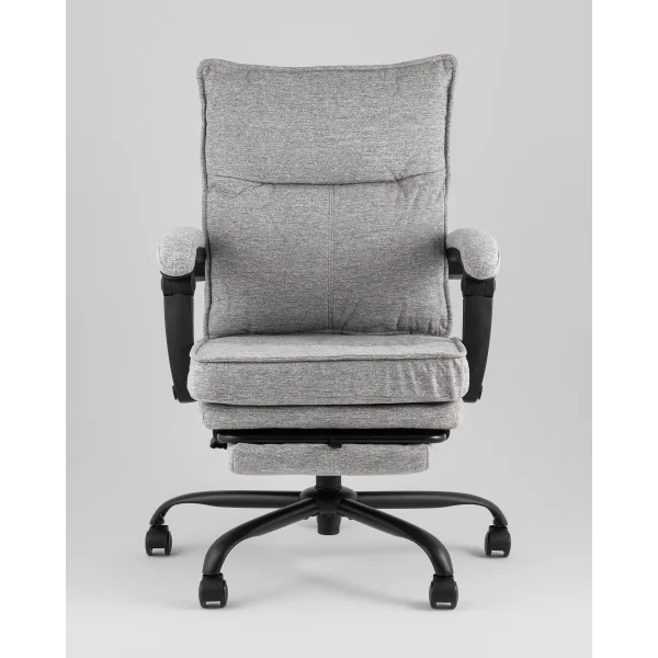Кресло офисное TopChairs 6078A светло-серый