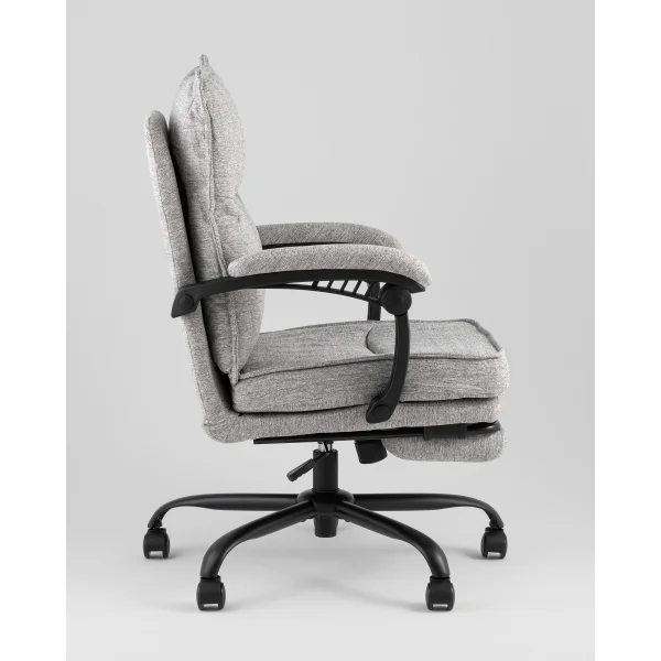 Кресло офисное TopChairs 6078A светло-серый