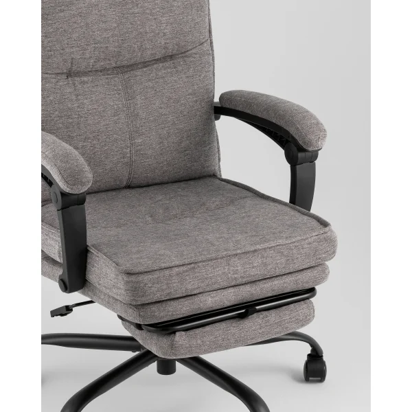 Кресло офисное TopChairs 6078A тёмно-серый