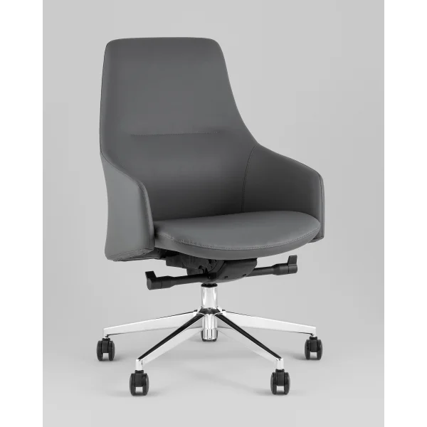 Кресло офисное TopChairs A339 серый
