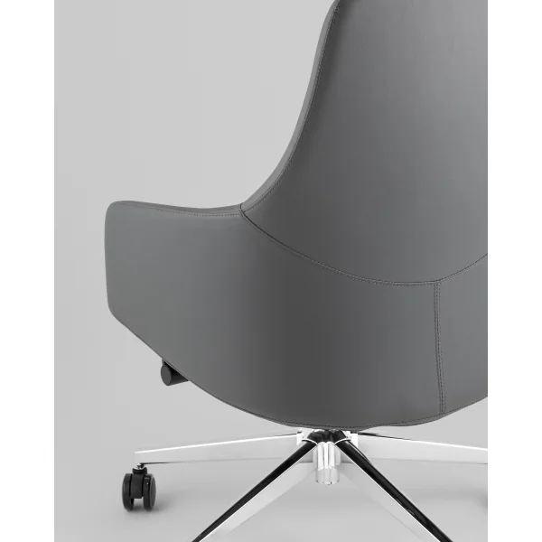 Кресло офисное TopChairs A339 серый