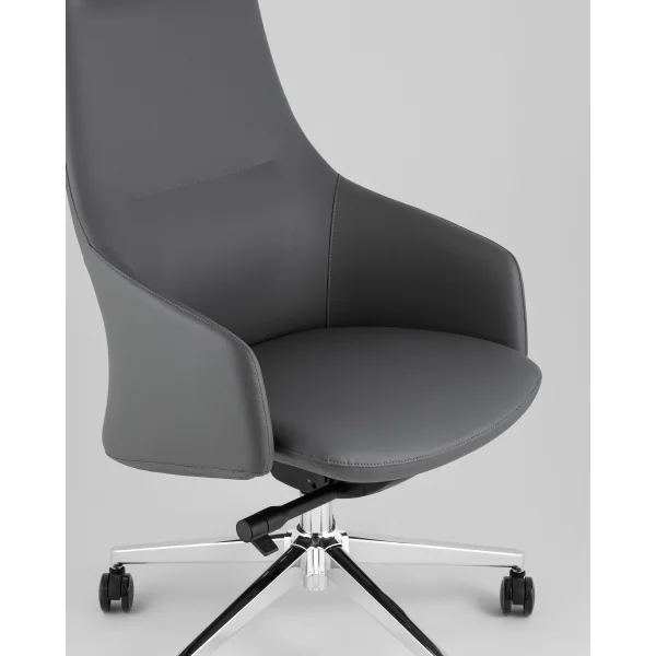 Кресло руководителя TopChairs A339 серый
