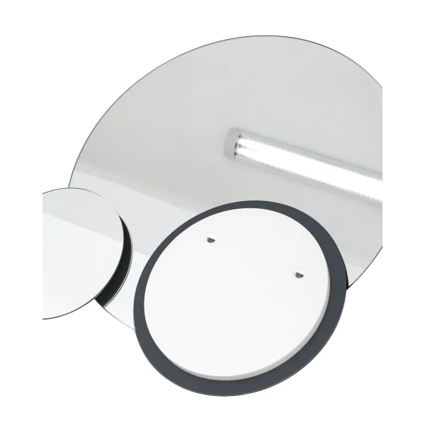 Зеркало Хьюми комплект 3 шт (600х550/350х300/250х200)