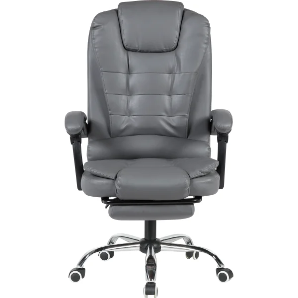 Кресло руководителя TopChairs President NEW серое