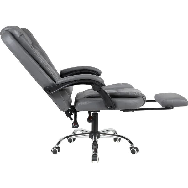 Кресло руководителя TopChairs President NEW серое