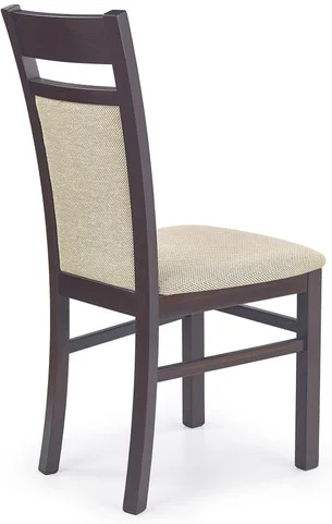 Стул HALMAR GERARD 2 темный орех/TORENT BEIGE